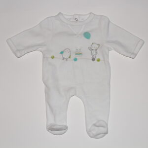 Pyjama velours - 50 cm - Vertbaudet