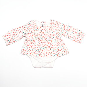 Body manches longues avec t-shirt superposé- taille 1 mois - gemo