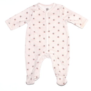 Pyjama velours - 3 mois - La Redoute