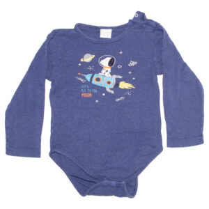 Body manches longues - 86-92 cm - Smile - BIO