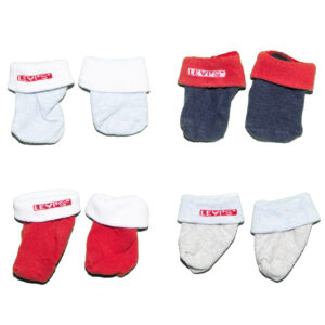 Chaussettes Levi's - 4 paires - taille 10-14 (estimation)