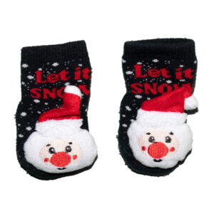 Chaussettes de Noël antidérapantes - taille 15-18 (estimation)