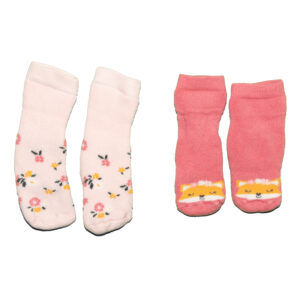 Chaussettes - 2 paires - taille 0-6 mois