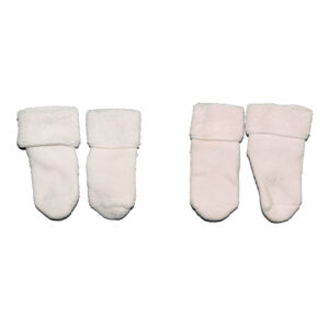 Chaussettes antidérapantes - 2 paires - taille 15-18 (estimation)