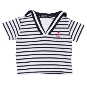 T-shirt - 12 mois - Les petits coeurs à la mer
