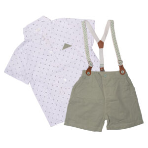 Ensemble short - chemise - 130 cm