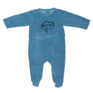 Pyjama velours - 6 mois - 67 cm - Kimbaloo