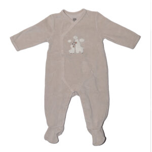 Pyjama velours - 6 mois - La Redoute
