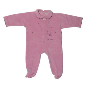 Pyjama velours - 6 mois - 68 cm - Grain de blé